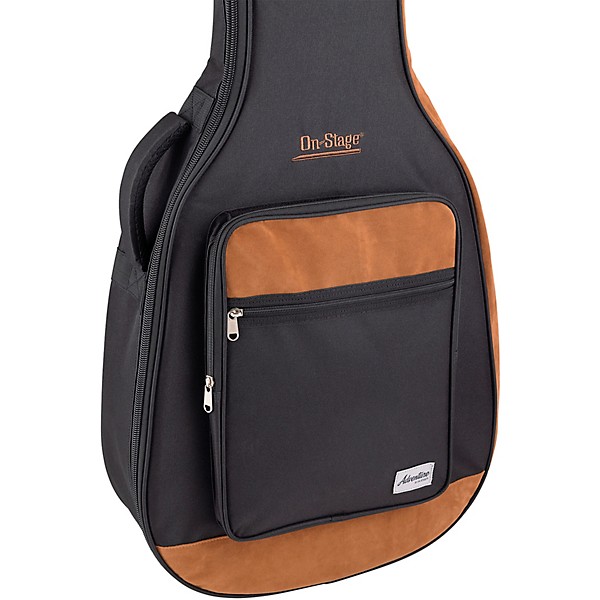 On-Stage Adventure Series Acoustic Guitar Gig Bag - Black
