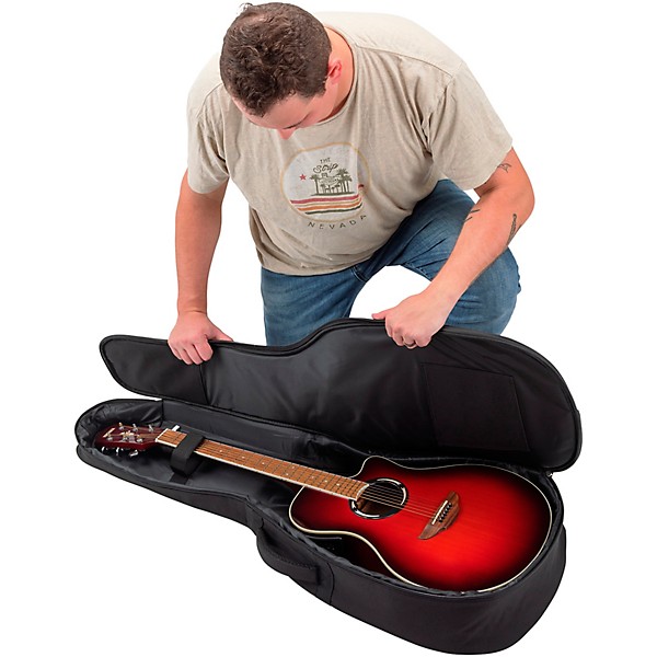 On-Stage Adventure Series Acoustic Guitar Gig Bag - Black