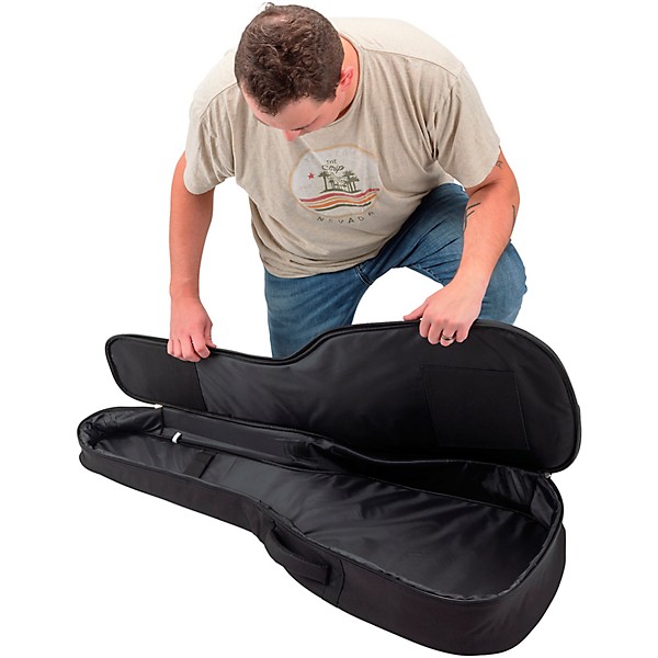 On-Stage Adventure Series Acoustic Guitar Gig Bag - Black