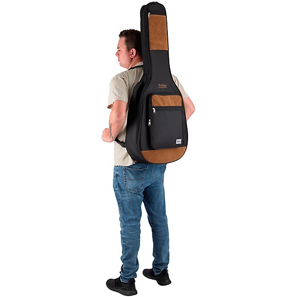 On-Stage Adventure Series Acoustic Guitar Gig Bag - Black