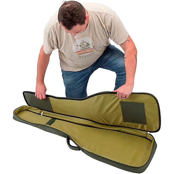On-Stage Adventure Series Bass Guitar Gig Bag - Green