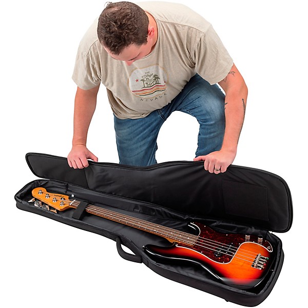 On-Stage Adventure Series Bass Guitar Gig Bag - Black