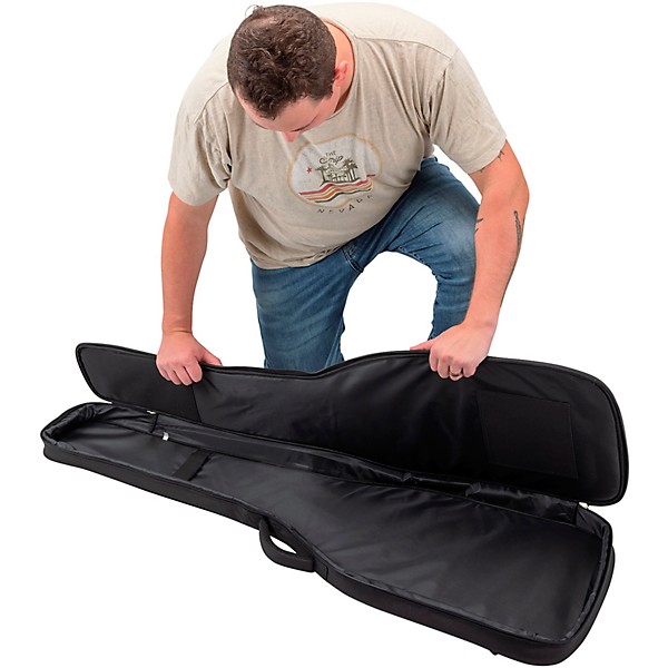 On-Stage Adventure Series Bass Guitar Gig Bag - Black
