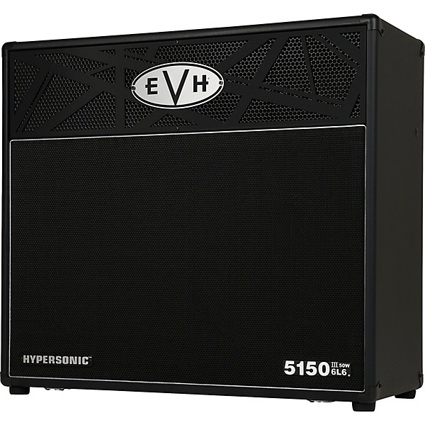 EVH 5150III Hypersonic 6L6 50W 2x12" Guitar Combo Amp - Black