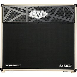 EVH 5150III Hypersonic 6L6 50W 2x12" Guitar Combo Amp - Ivory