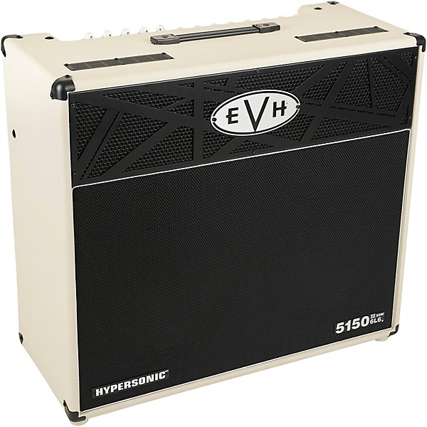 EVH 5150III Hypersonic 6L6 50W 2x12" Guitar Combo Amp - Ivory