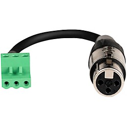 Hosa Pro PHX-216F Phoenix to XLR Female Adapter Cable