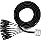 Hosa Edge Analog Audio Snake - DB25 to XLRF, 2 m thumbnail