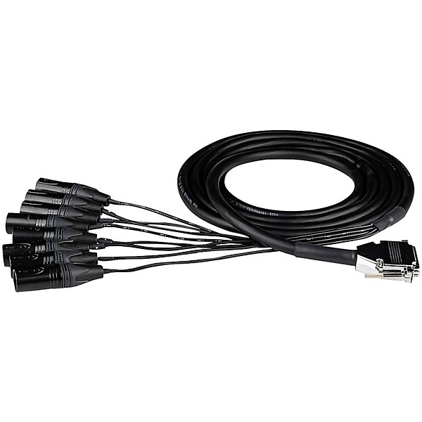 Hosa Edge Analog Audio Snake - DB25 to XLRM, 1 m