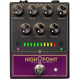 Walrus Audio Highpoint Optical Compressor Pedal - Black