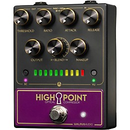 Walrus Audio Highpoint Optical Compressor Pedal - Black