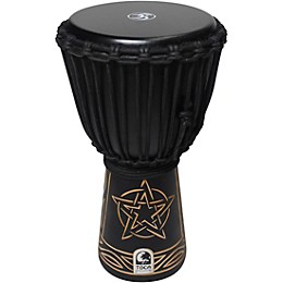 Toca Sully Erna Signature Black Mamba Wood Djembe - 10 in.
