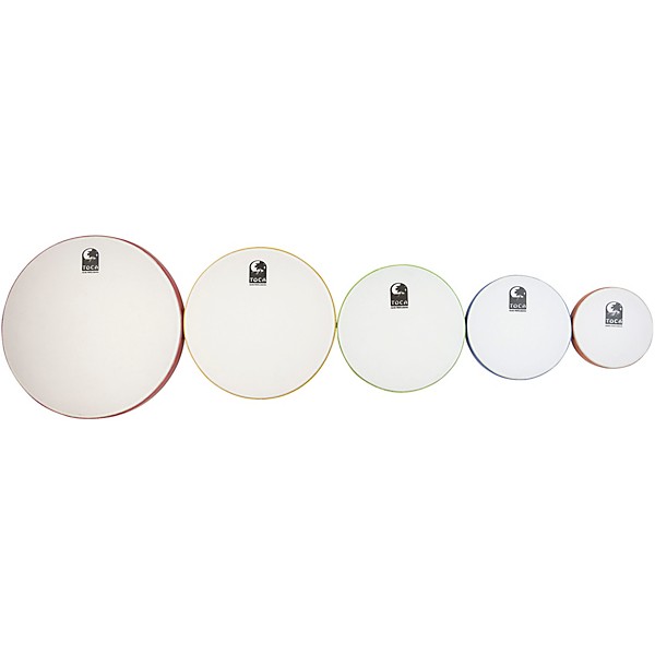 Toca Color Rounds 5-Piece Frame Drum Set