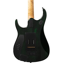 Ernie Ball Music Man JP15 John Petrucci Signature Electric Guitar - Green Tiger Eye Quilt