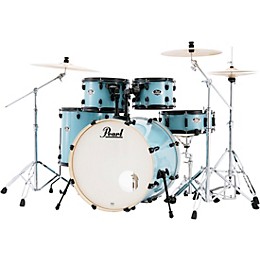 Pearl Export 5-Piece Drum Set With Sabian PX Cymbals - Daphne Blue