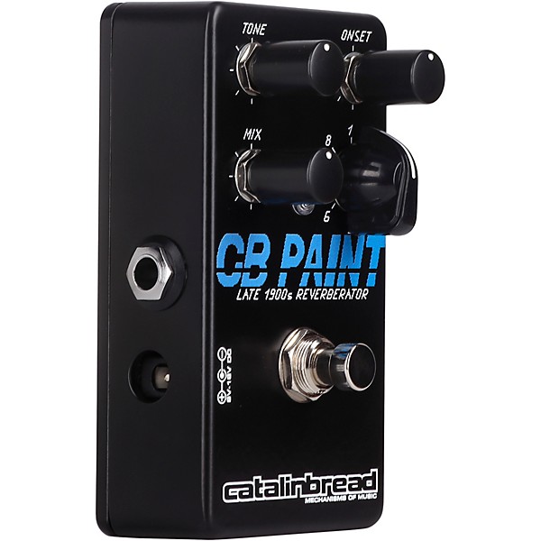 Catalinbread CB Paint Late 1900s Reverberator Pedal - Black