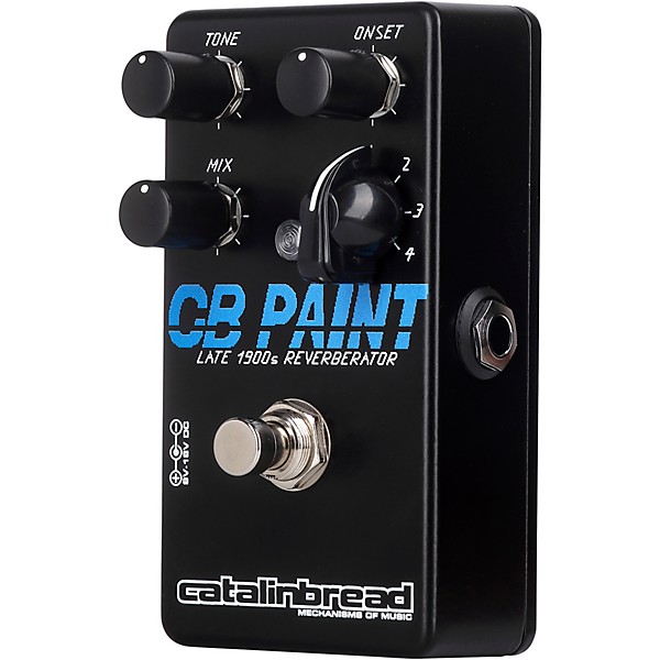 Catalinbread CB Paint Late 1900s Reverberator Pedal - Black