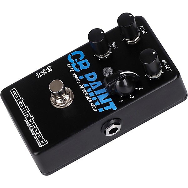 Catalinbread CB Paint Late 1900s Reverberator Pedal - Black