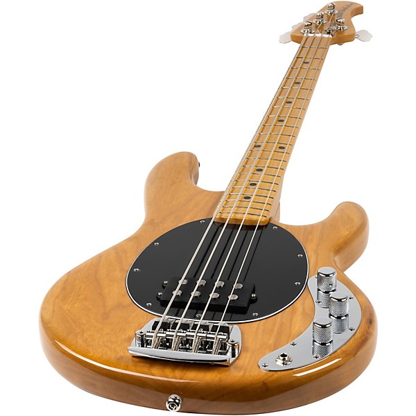 Ernie Ball Music Man Retro '70s StingRay Special Bass Guitar Classic Natural