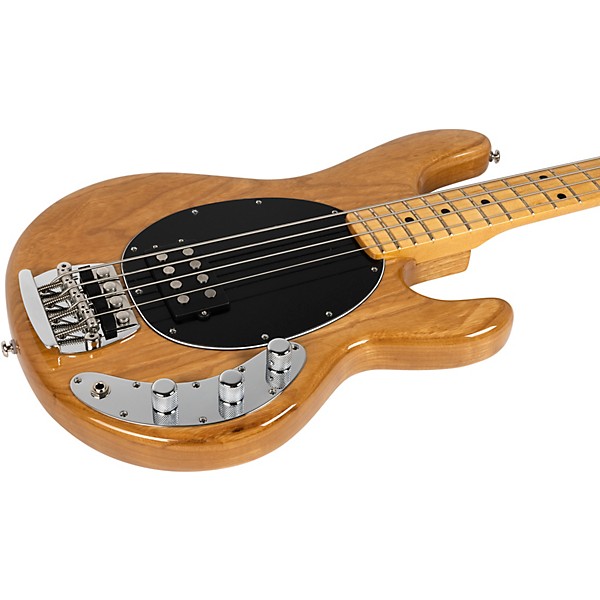 Ernie Ball Music Man Retro '70s StingRay Special Bass Guitar Classic Natural