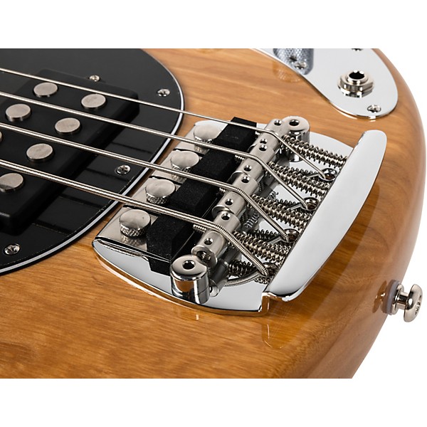 Ernie Ball Music Man Retro '70s StingRay Special Bass Guitar Classic Natural