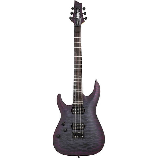 Schecter Guitar Research Omen Extreme-II Left-Handed Electric Guitar - Nocturne Shadow