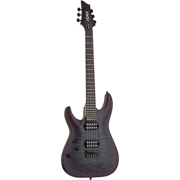Schecter Guitar Research Omen Extreme-II Left-Handed Electric Guitar - Nocturne Shadow