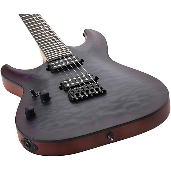 Schecter Guitar Research Omen Extreme-II Left-Handed Electric Guitar - Nocturne Shadow