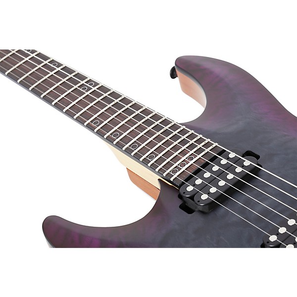 Schecter Guitar Research Omen Extreme-II Left-Handed Electric Guitar - Nocturne Shadow