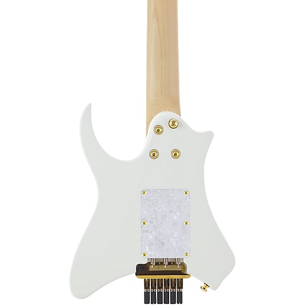 Traveler Guitar Vaibrant Deluxe V88XHL Electric Guitar - Frost White