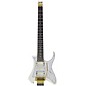 Traveler Guitar Vaibrant Deluxe V88XHL Electric Guitar - Frost White