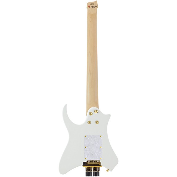 Traveler Guitar Vaibrant Deluxe V88XHL Electric Guitar - Frost White