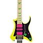 Traveler Guitar Vaibrant Deluxe V88XHL Electric Guitar - Electric Yellow thumbnail
