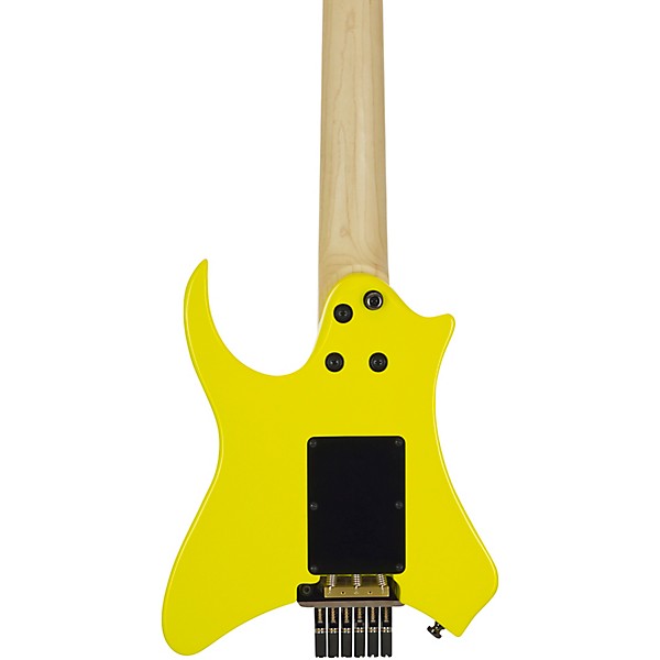 Traveler Guitar Vaibrant Deluxe V88XHL Electric Guitar - Electric Yellow