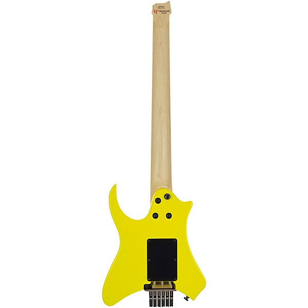 Traveler Guitar Vaibrant Deluxe V88XHL Electric Guitar - Electric Yellow