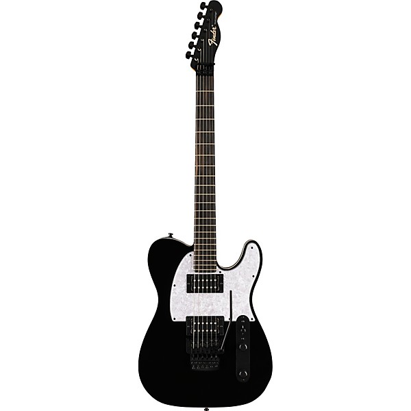 Fender Player Fusion Telecaster HH Floyd Rose Electric Guitar - Black