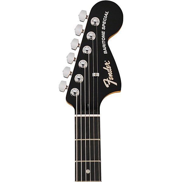 Fender Player Fusion Jaguar Baritone Special Electric Guitar - Black