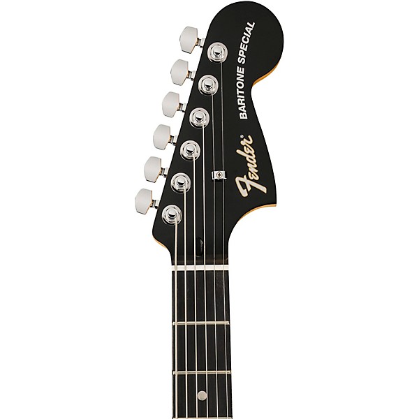 Fender Player Fusion Jaguar Baritone Special Electric Guitar - Silverburst