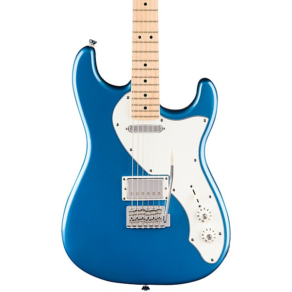 Squier Paranormal Stratocaster Deluxe Electric Guitar - Lake Placid Blue