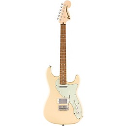 Squier Paranormal Stratocaster Deluxe Electric Guitar - Vintage White