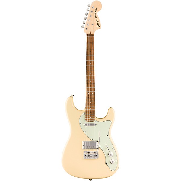 Squier Paranormal Stratocaster Deluxe Electric Guitar - Vintage White