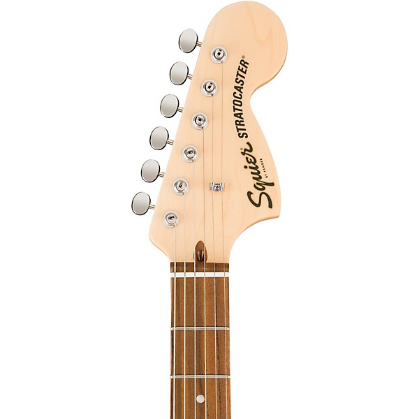 Squier Paranormal Stratocaster Deluxe Electric Guitar - Vintage White