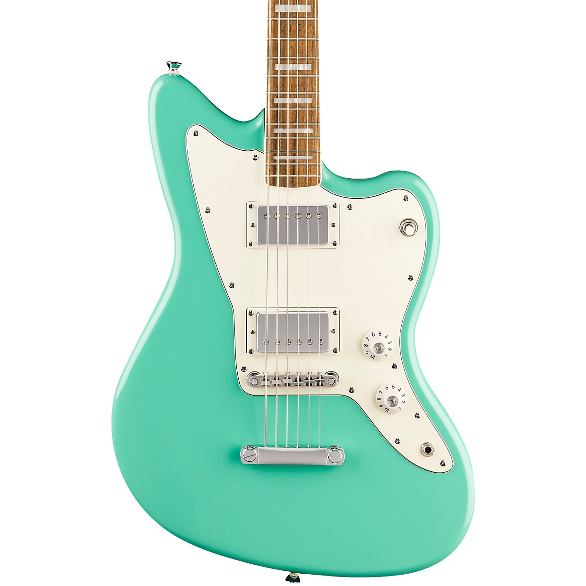 Squier Paranormal Baritone Jazzmaster ST HH Electric Guitar - Sea