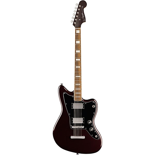 Squier Paranormal Baritone Jazzmaster ST HH Electric Guitar - Oxblood