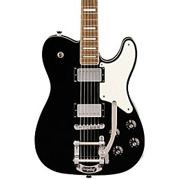 Squier Paranormal Troublemaker Telecaster Deluxe Electric Guitar With Bigsby Vibrato - Black
