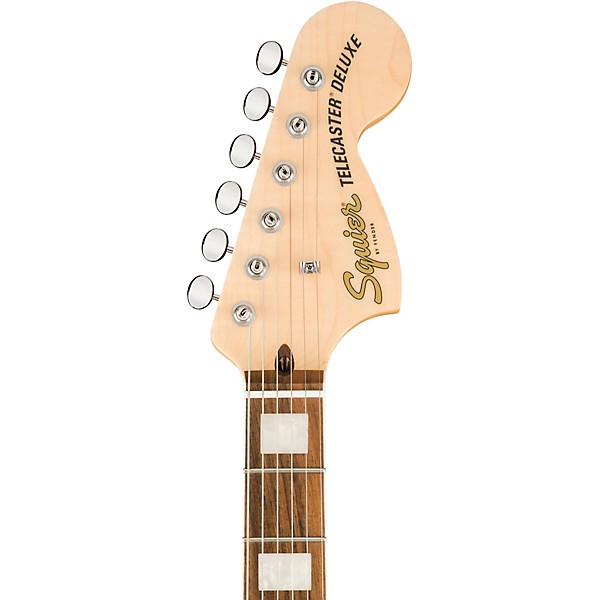 Squier Paranormal Troublemaker Telecaster Deluxe Electric Guitar With Bigsby Vibrato - Black