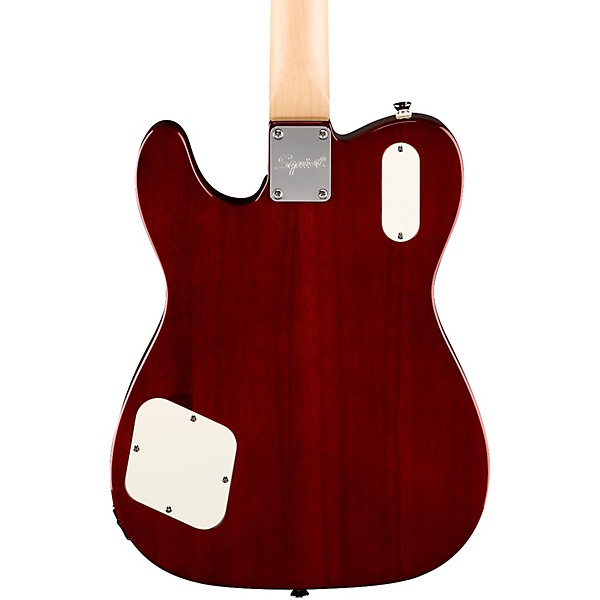 Squier Paranormal Troublemaker Telecaster Deluxe Electric Guitar With Bigsby Vibrato - Honey Sunburst