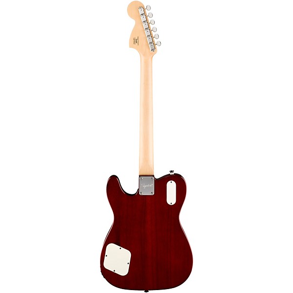 Squier Paranormal Troublemaker Telecaster Deluxe Electric Guitar With Bigsby Vibrato - Honey Sunburst