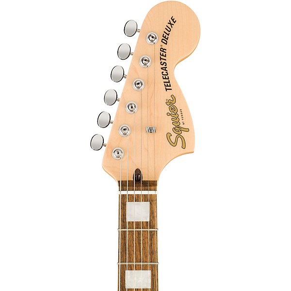 Squier Paranormal Troublemaker Telecaster Deluxe Electric Guitar With Bigsby Vibrato - Honey Sunburst