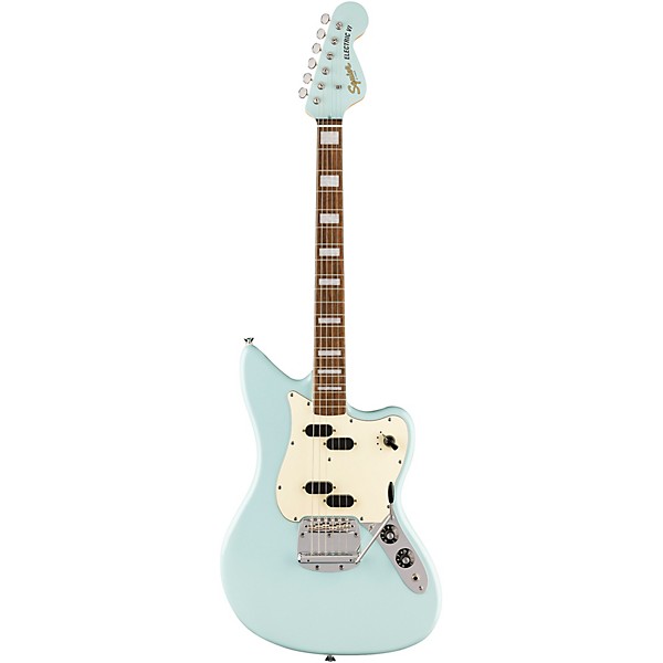 Squier Paranormal Electric VI Electric Guitar - Daphne Blue